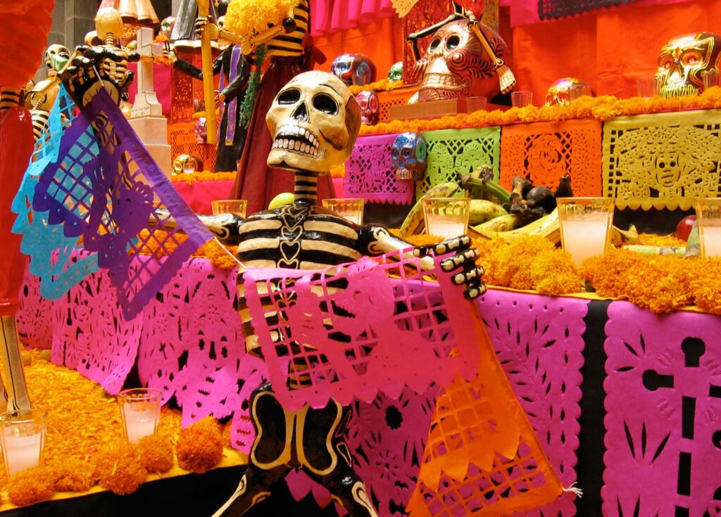 Dia De Los Muertos Event decorations